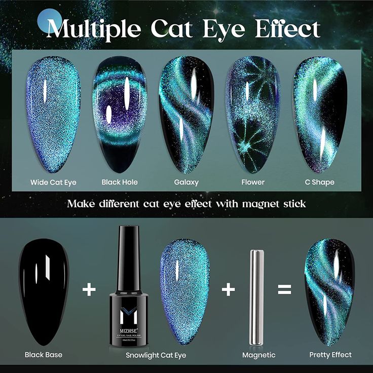 Captivating Cat Eye Nail Designs: Magnetic Techniques for Stunning Patterns