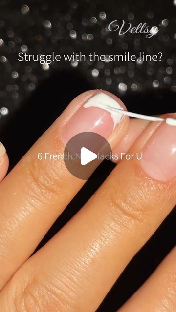 Chic Classic French Manicure with Crisp White Tips on Natural Nails