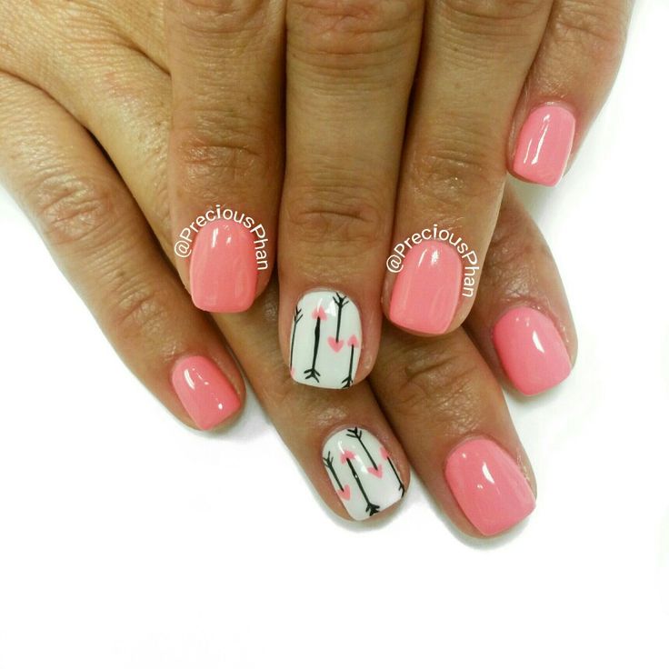 Elegant Soft Pink Nail Design with Floral Accents for Any Occasion