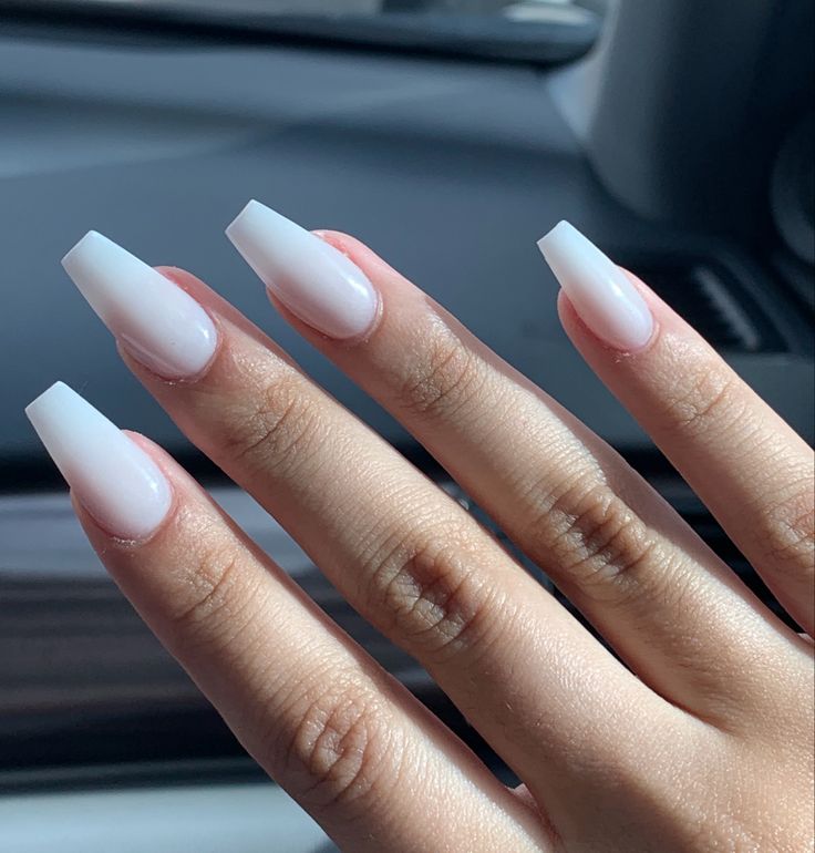 Chic Matte Long Nails: Elegant Minimalism for Any Occasion