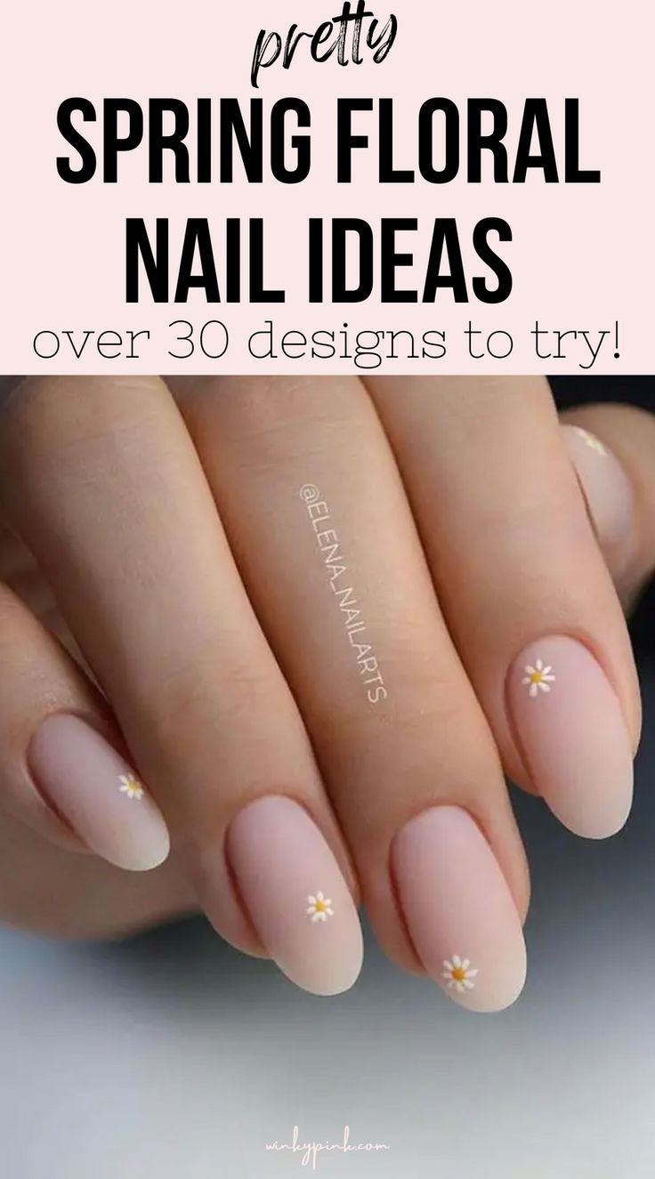 Charming Spring Floral Nail Designs: Pastels and Intricate Patterns for a Vibrant Look