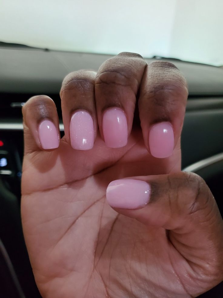 Elegant Pink Nails: A Timeless Manicure with Depth and Dimension.