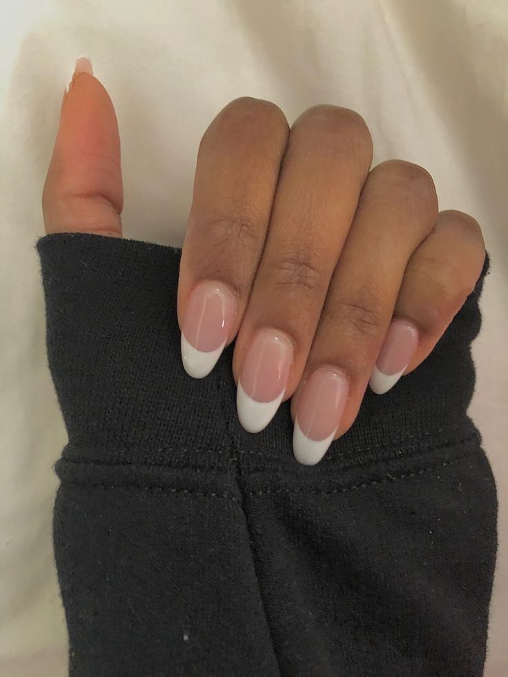 Elegant French Tip Manicure: Timeless Versatility with Nude Base and White Tips