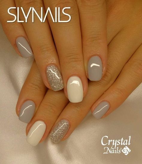 Chic Nail Design: Harmonious Blend of Muted Tones for Every Occasion.