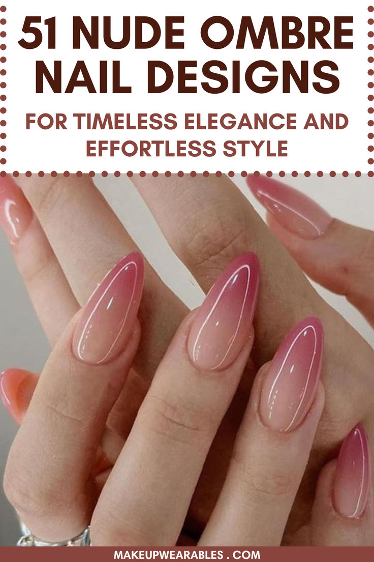 Timeless Elegance: Effortless Nude Ombre Nail Designs for Every Occasion