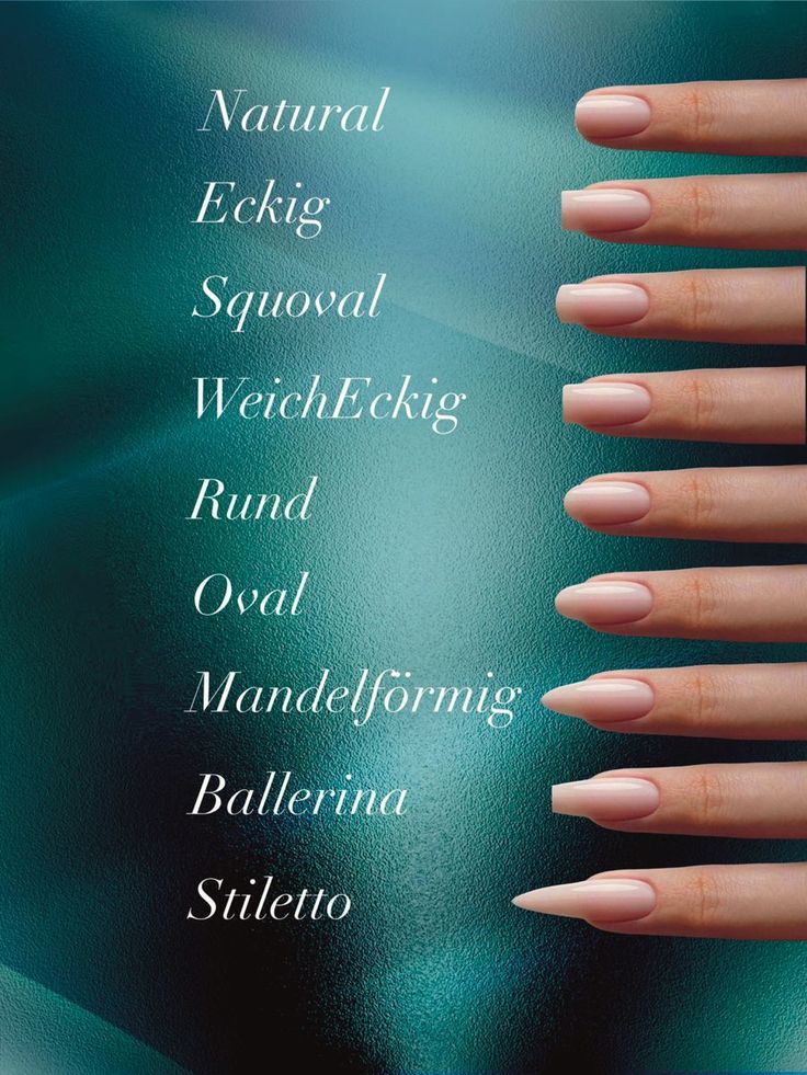 Diverse Nail Shapes: From Natural to Stiletto, Celebrating Personalization and Creativity.