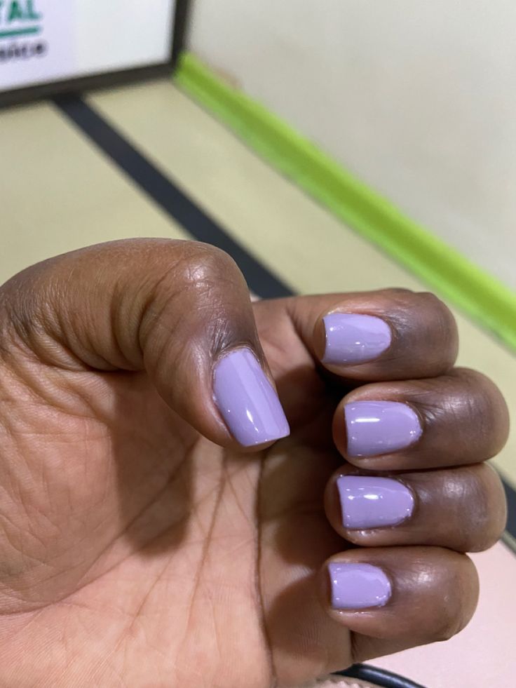 Chic Pastel Lavender Manicure: Elegant and Modern for Any Season