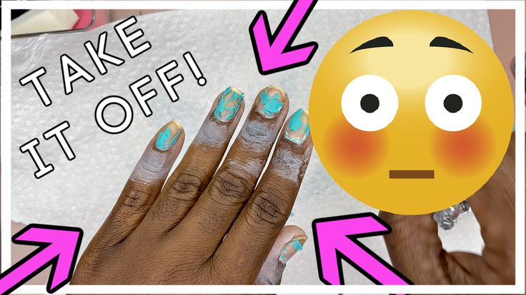 Creative Turquoise and Gold Nail Design in Transformation Process