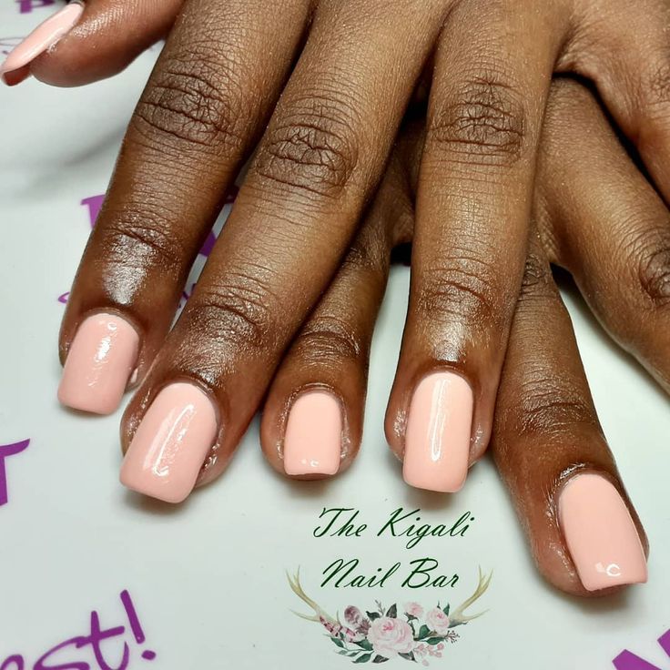 Elegant Blush Pink Square Nail Design: A Timeless Sophistication for Any Occasion