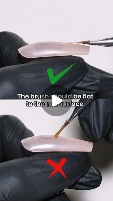 Nail Application Technique: Mastering Brush Position for a Flawless Finish.