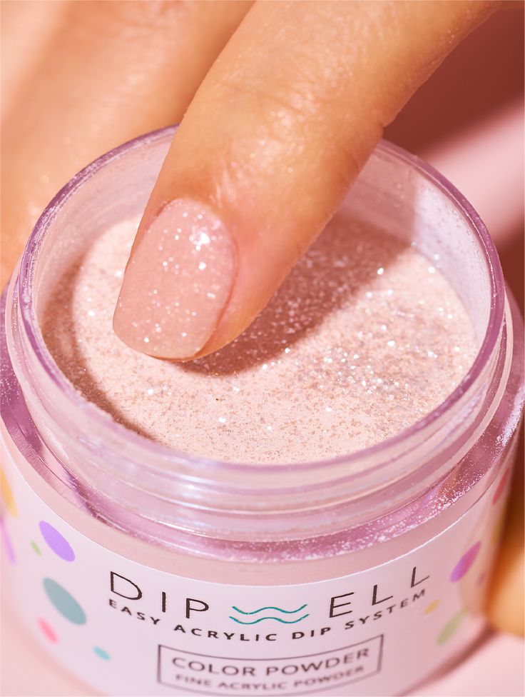 Elegant Soft Pink Dip Powder: A Glamorous Nail Design for Any Occasion