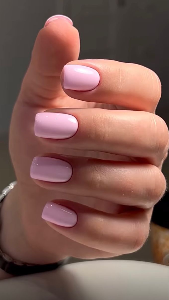 Elegant Sophisticated Pink Nail Design: A Versatile Choice for Understated Beauty.