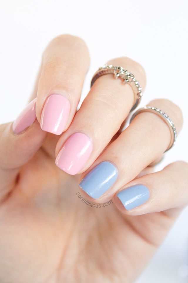 Playful Pastel Nail Design for a Cheerful Spring Aesthetic