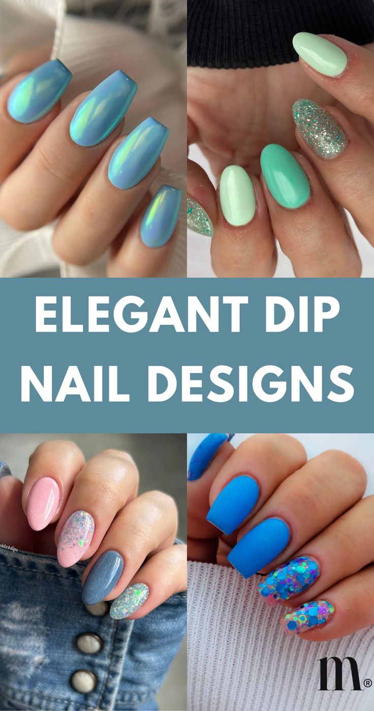 Stylish and Sophisticated Elegant Dip Nail Designs for Every Occasion.