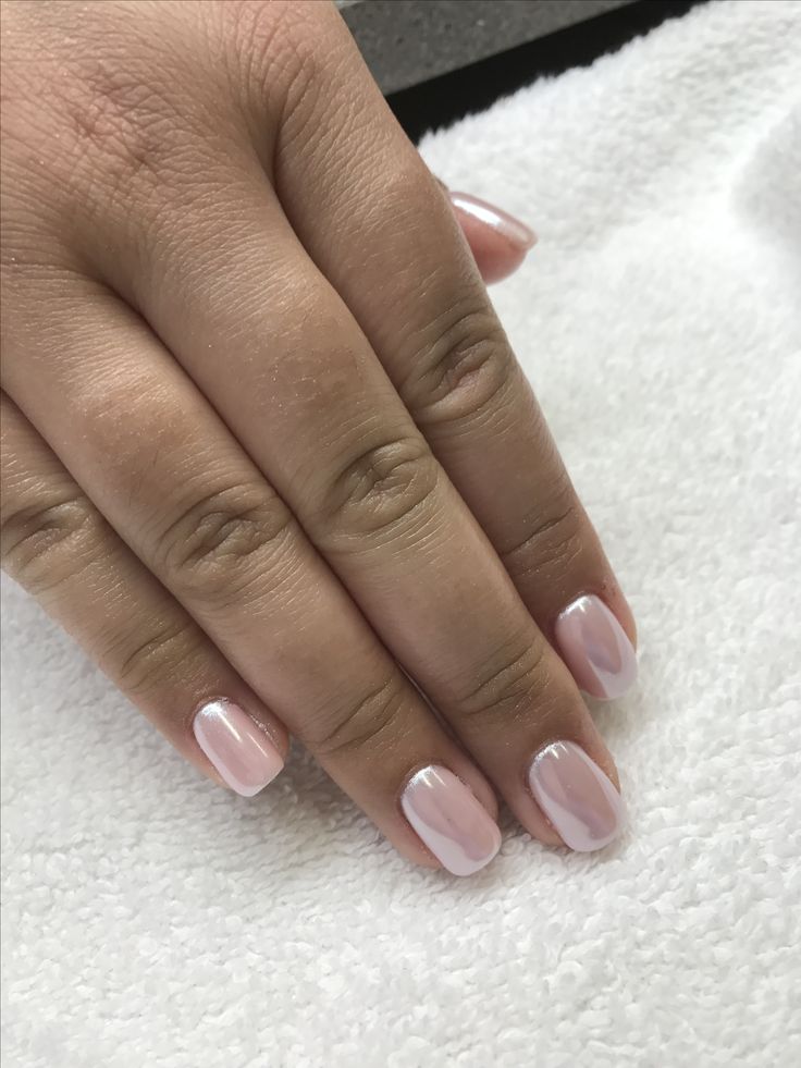 Sophisticated Elegant Soft Pink Nail Design with Glossy Finish for All Occasions