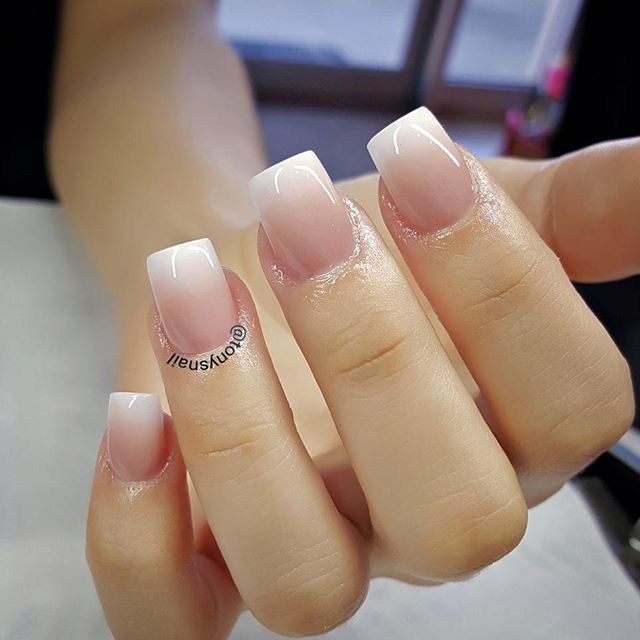 Elegant Ombre French Manicure: A Modern Twist on the Classic Design