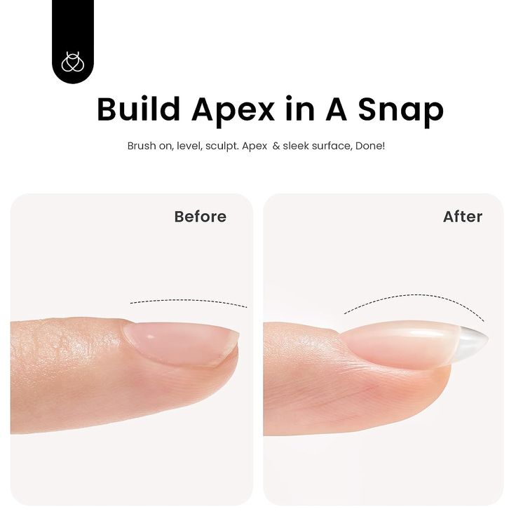 Sleek Apex Nail Transformation for a Polished and Elegant Finish.