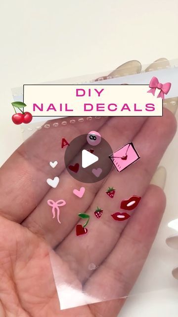 Playful Nail Decals: Endless Customization with Cute Designs