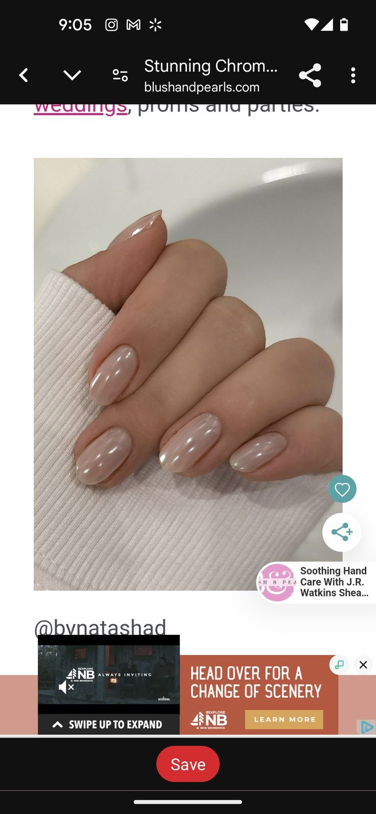 Sophisticated Elegant Nude Nails with Glossy Finish for Any Occasion.