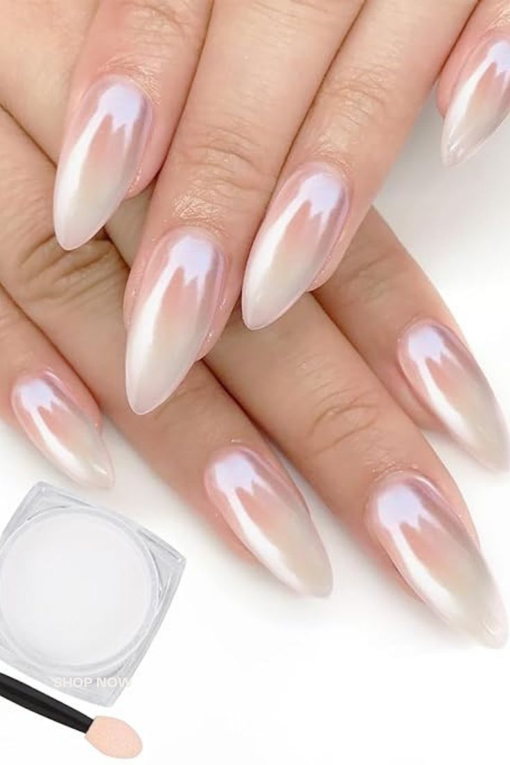 Chic Ombre Almond Nails: A Modern Twist on Pastel Elegance