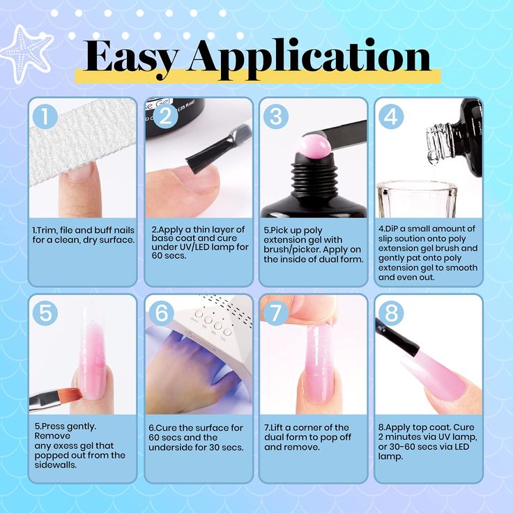 Step-by-Step Guide to Perfect Poly Gel Nail Application