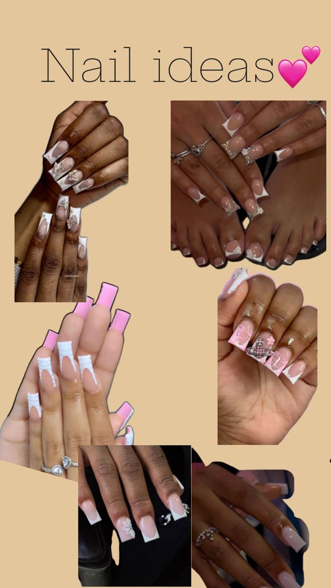 Elegant Nail Design Showcase: Intricate Patterns and Chic Pastels for Every Shape.