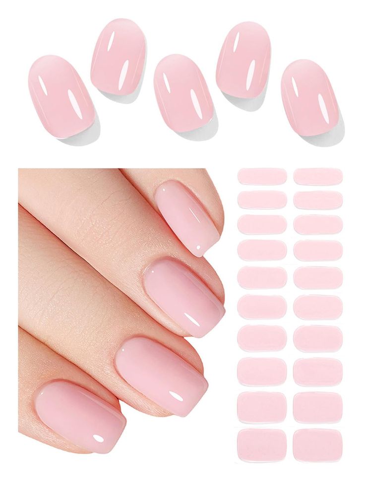 Elegant Pastel Pink Nail Design: Smooth, Glossy Finish for Versatile Occasions