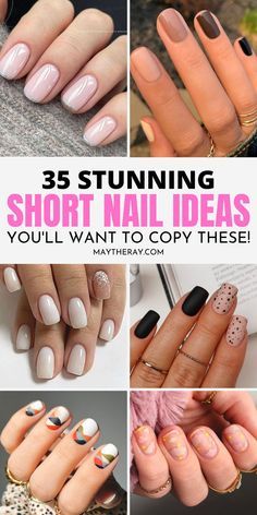 Elegant Short Nail Designs: Sophisticated Styles and Modern Twists for Every Occasion